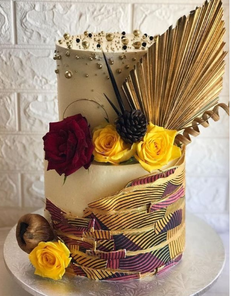 African Wedding Cake