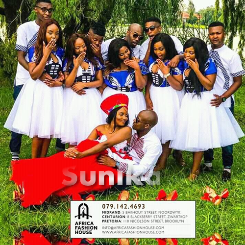 Swazi Traditional Bridemaids Dresses 2019