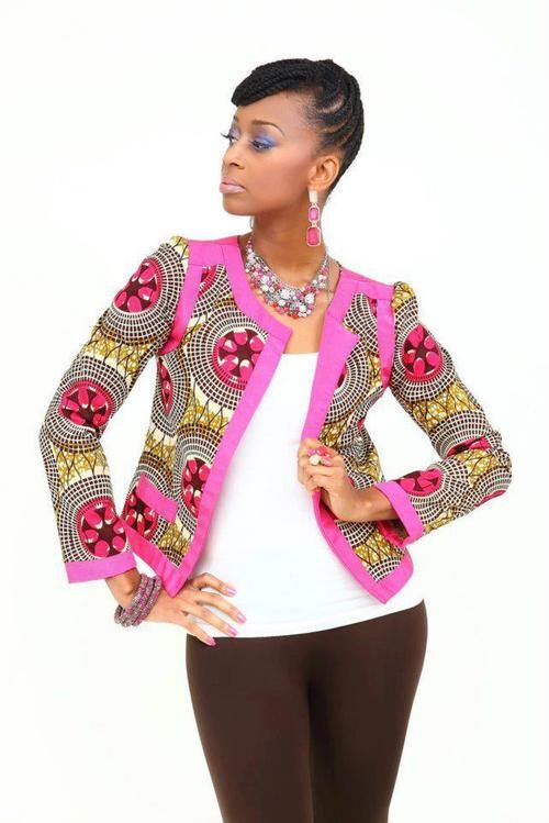 African Print Jackets