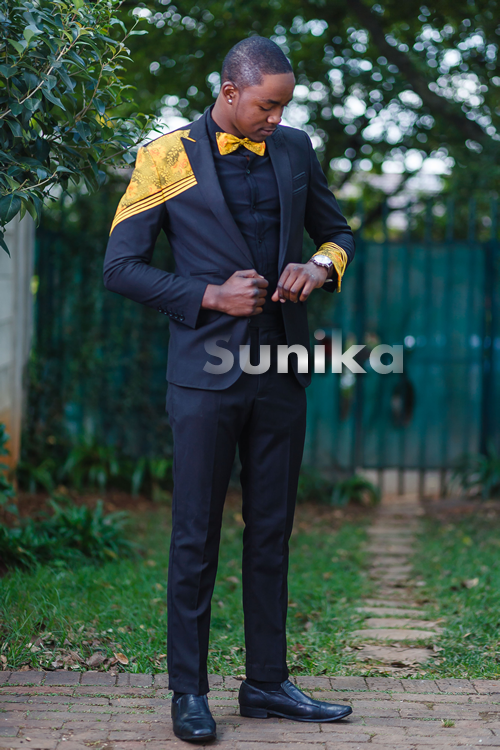 Yellow Shweshwe Suit