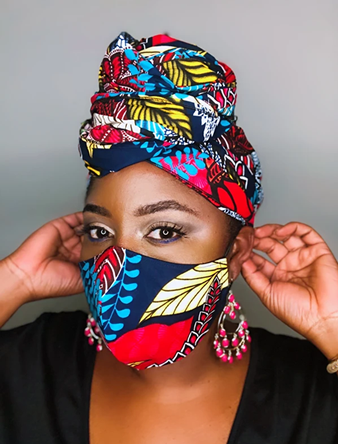 Fashionable Masks African Print