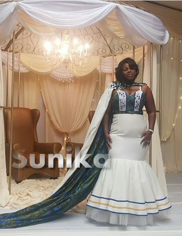 Modern Shweshwe Wedding Dresses 2020