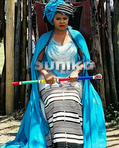 Beautigul Xhosa Wedding dress by Khusela Diko