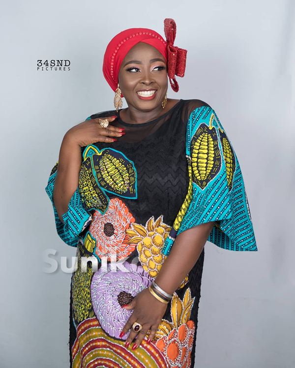 Colourful Plus size African Dress