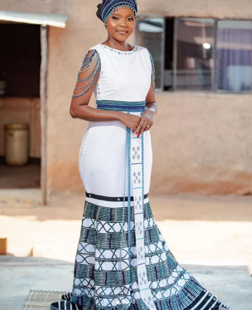 Designer Xhosa Traditional Dress