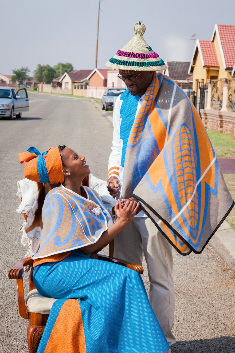Modern Sotho Traditional Dress