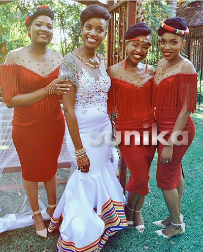 Traditional Zulu Bridesmaids Dresses ...