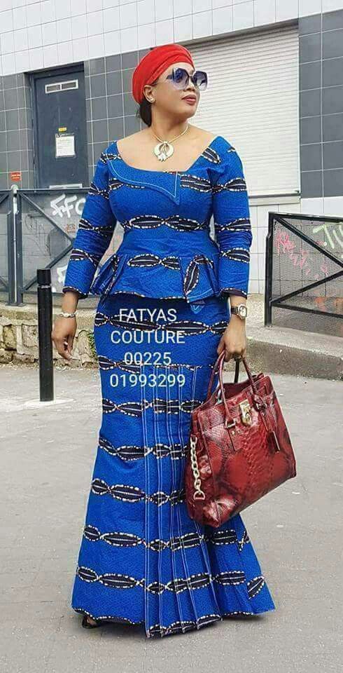 Stylish Mother of the Bride African Dress