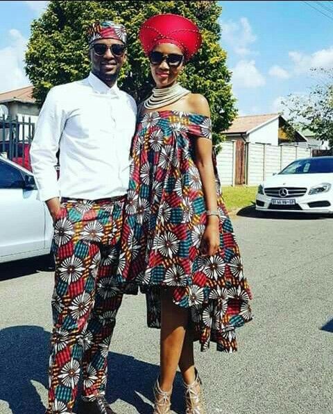 Traditional African Outfits for Couples