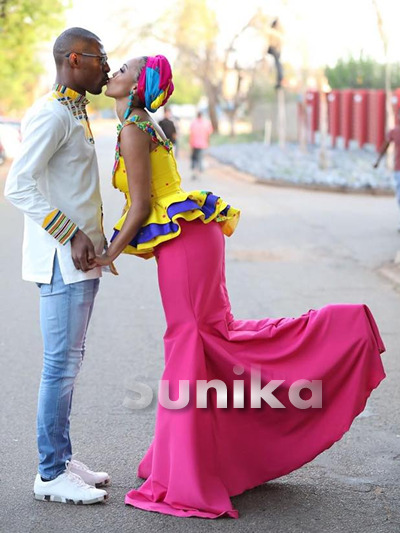 Tsonga Traditional Attire For Couples