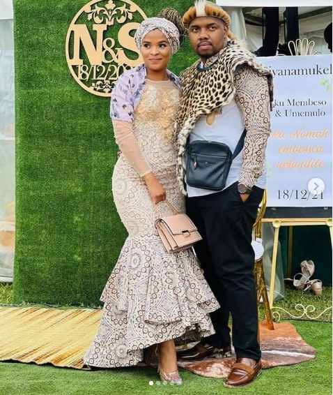 Zulu Shweshwe Attire for couples