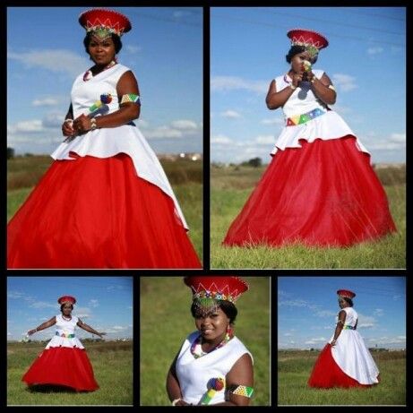 Modern Zulu Traditional Wedding Outfit