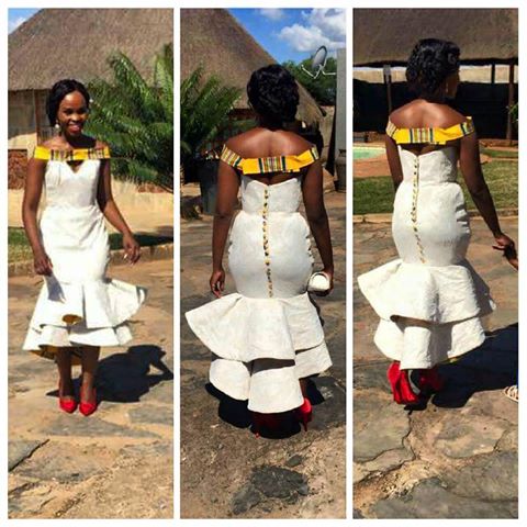 Venda Inspired Wedding Dress