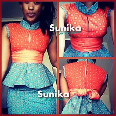 Sunika Shweshwe Dress