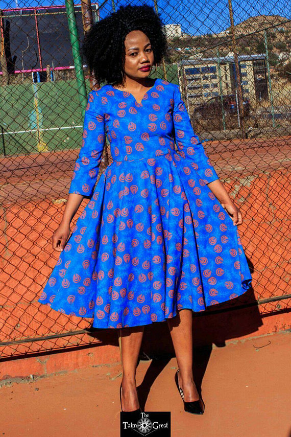 shweshwe traditional dresses 2017